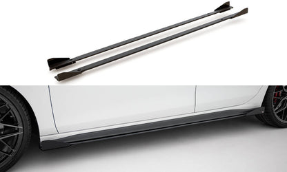 Sideskørter diffuser Street Pro + Flaps Volkswagen Golf GTI / GTE / GTI Clubsport / R-Line Mk8