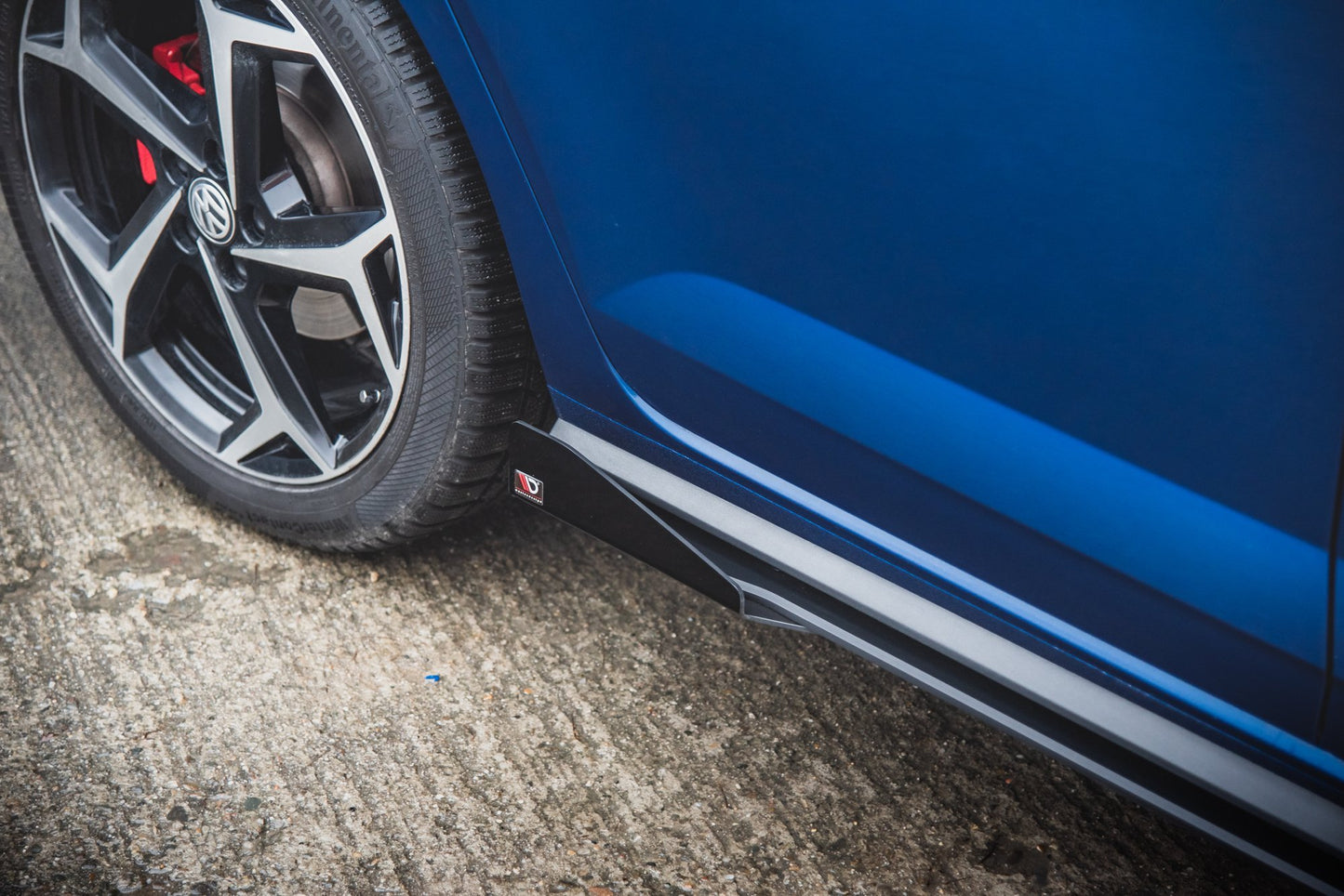 Sideskørter diffuser Street Pro + Flaps Volkswagen Polo GTI Mk6
