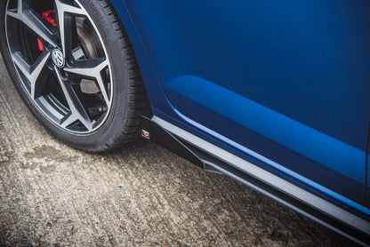 Sideskørter diffuser Street Pro + Flaps Volkswagen Polo GTI Mk6