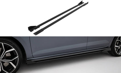 Sideskørter diffuser Street Pro + Flaps Volkswagen Polo GTI Mk6 Facelift