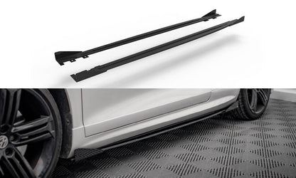 Sideskørter diffuser Street Pro + Flaps Volkswagen Scirocco R Mk3