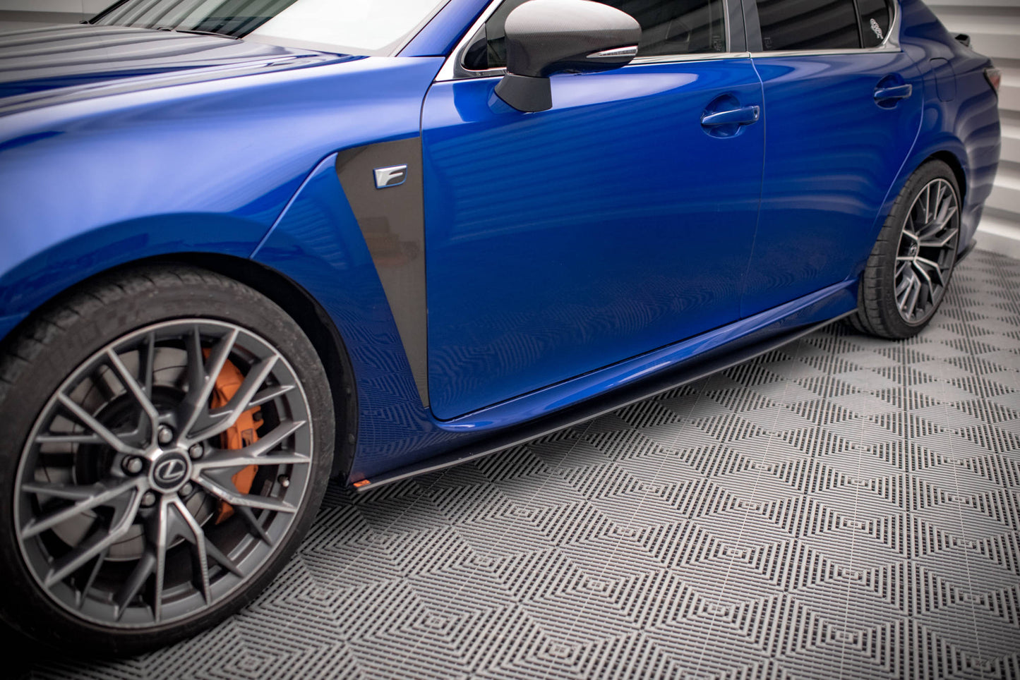 Sideskørter diffuser Street Pro Lexus GS F Mk4 Facelift