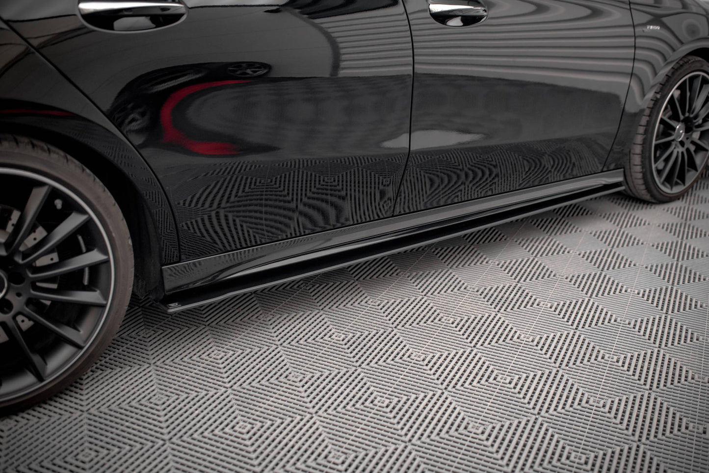 Sideskørter diffuser Street Pro Mercedes A35 AMG / AMG-Line Aero Pack W177