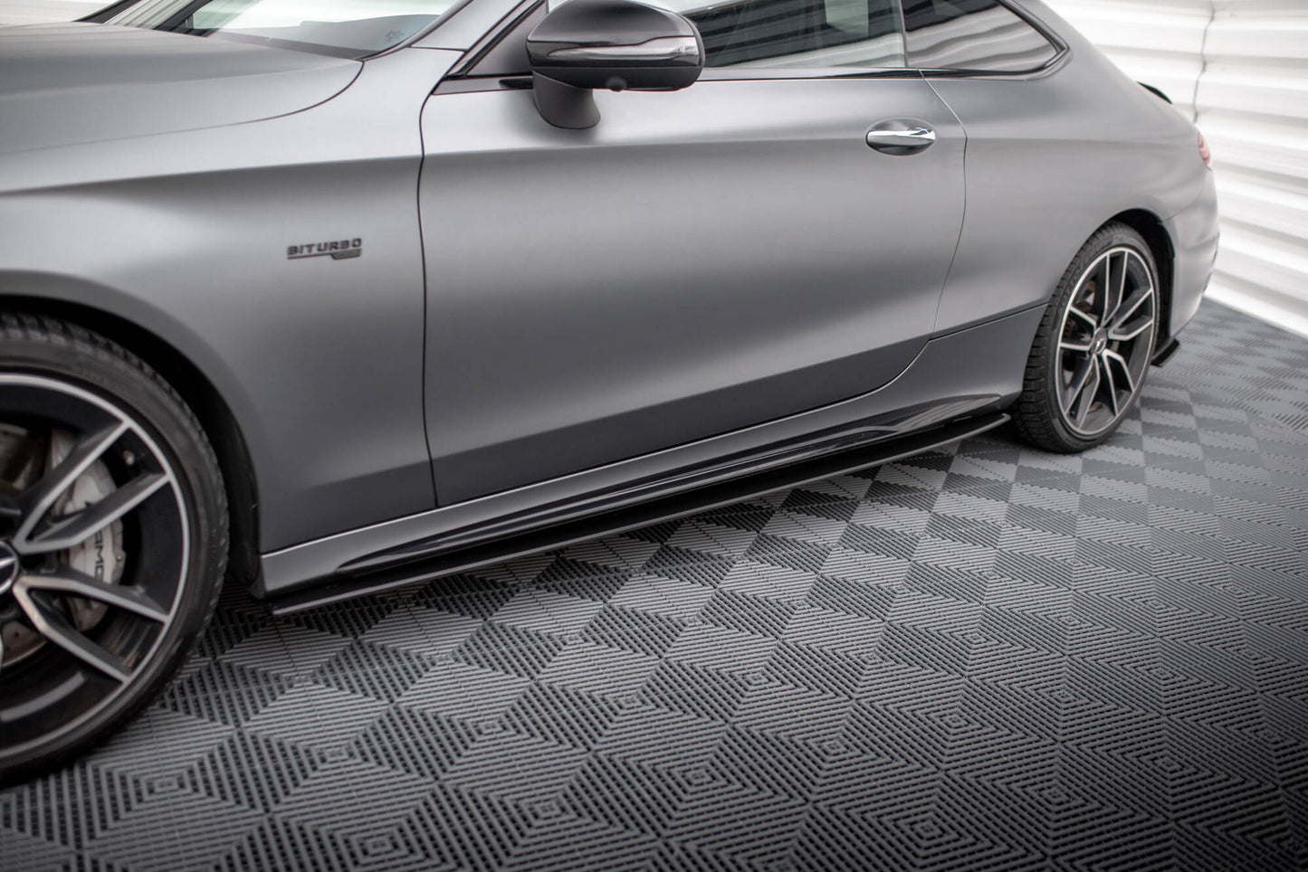 Sideskørter diffuser Street Pro Mercedes-AMG C43 Coupe / Cabrio C205 Facelift / A205 Facelift