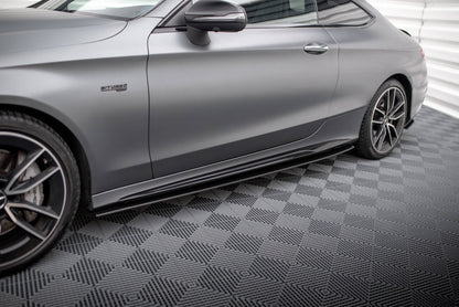 Sideskørter diffuser Street Pro Mercedes-AMG C43 Coupe / Cabrio C205 Facelift / A205 Facelift