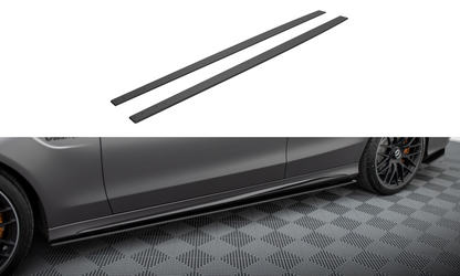 Sideskørter diffuser Street Pro Mercedes-AMG C63 Sedan / Estate W205 Facelift