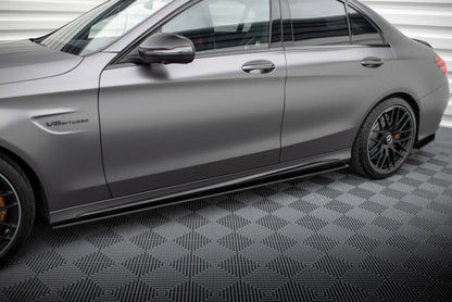 Sideskørter diffuser Street Pro Mercedes-AMG C63 Sedan / Estate W205 Facelift