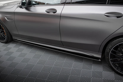 Sideskørter diffuser Street Pro Mercedes-AMG C63 Sedan / Estate W205 Facelift