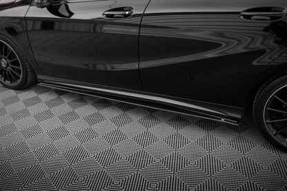 Sideskørter diffuser Street Pro Mercedes-Benz A AMG-Line W176 Facelift