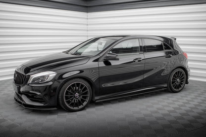 Sideskørter diffuser Street Pro Mercedes-Benz A AMG-Line W176 Facelift
