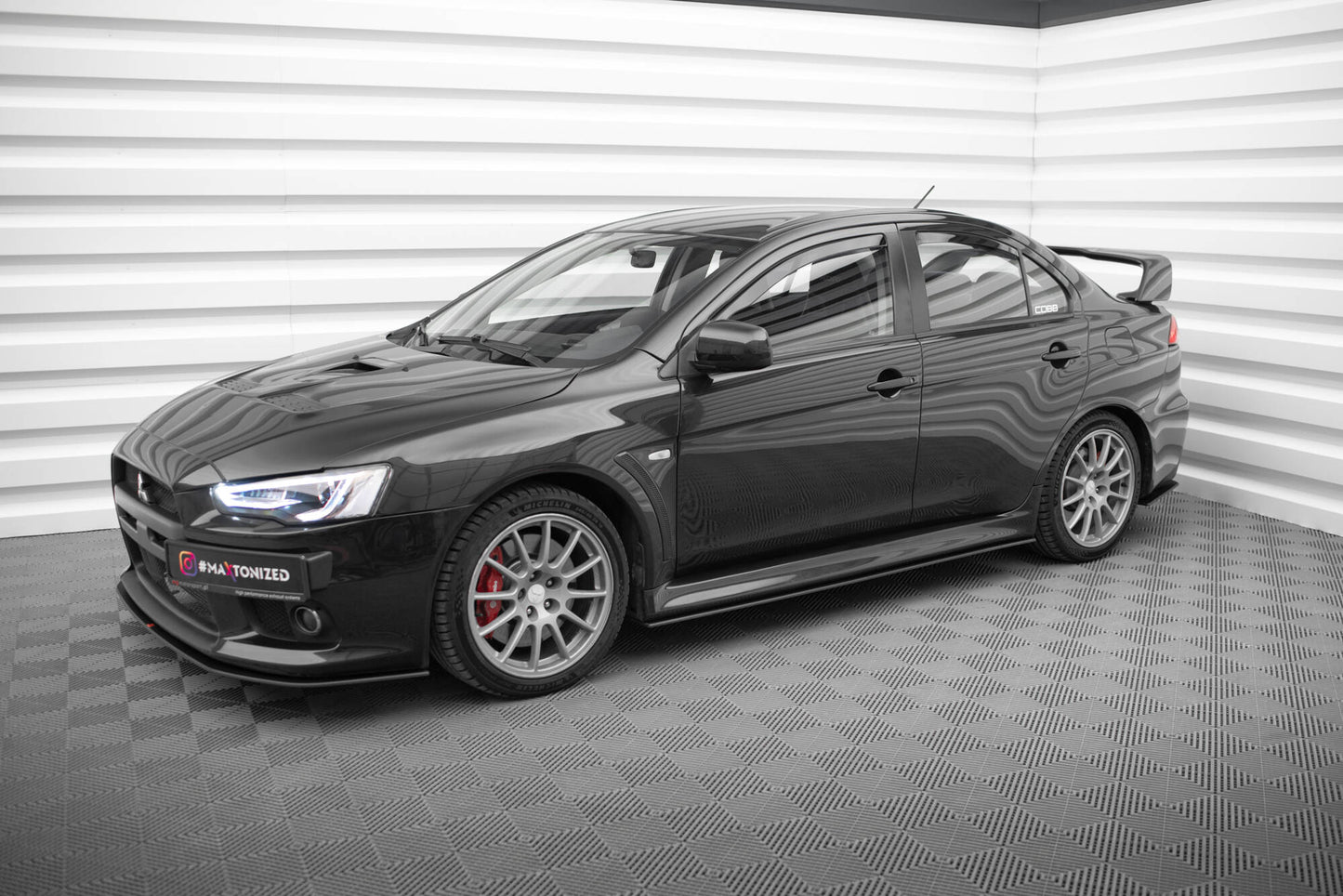 Sideskørter diffuser Street Pro Mitsubishi Lancer EVO X