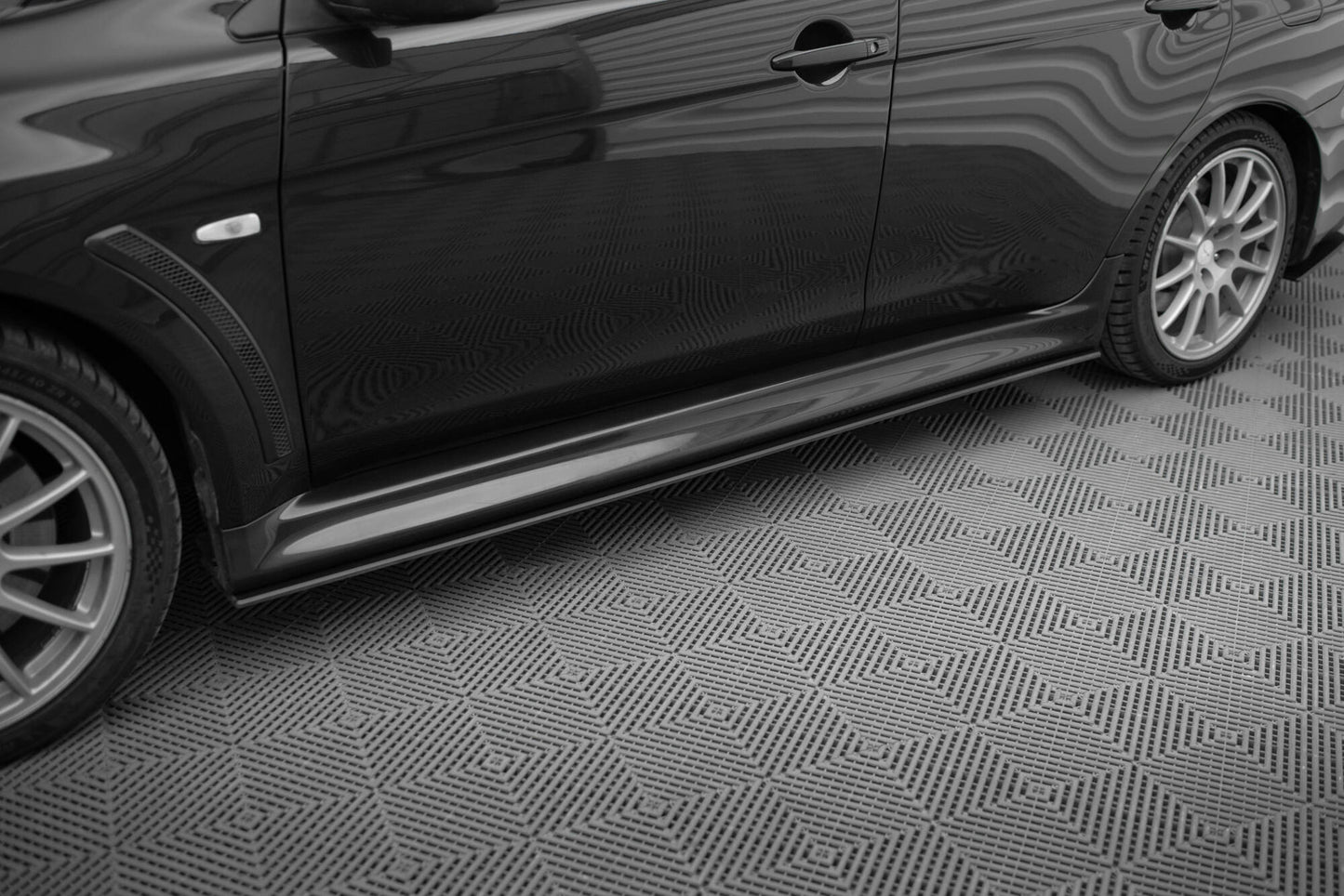 Sideskørter diffuser Street Pro Mitsubishi Lancer EVO X