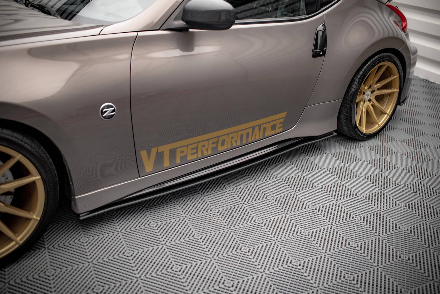 Sideskørter diffuser Street Pro Nissan 370Z Nismo Facelift