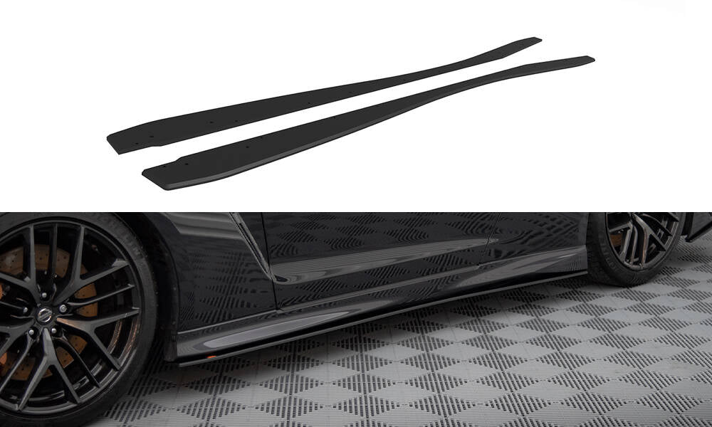 Sideskørter diffuser Street Pro Nissan GTR R35 Facelift