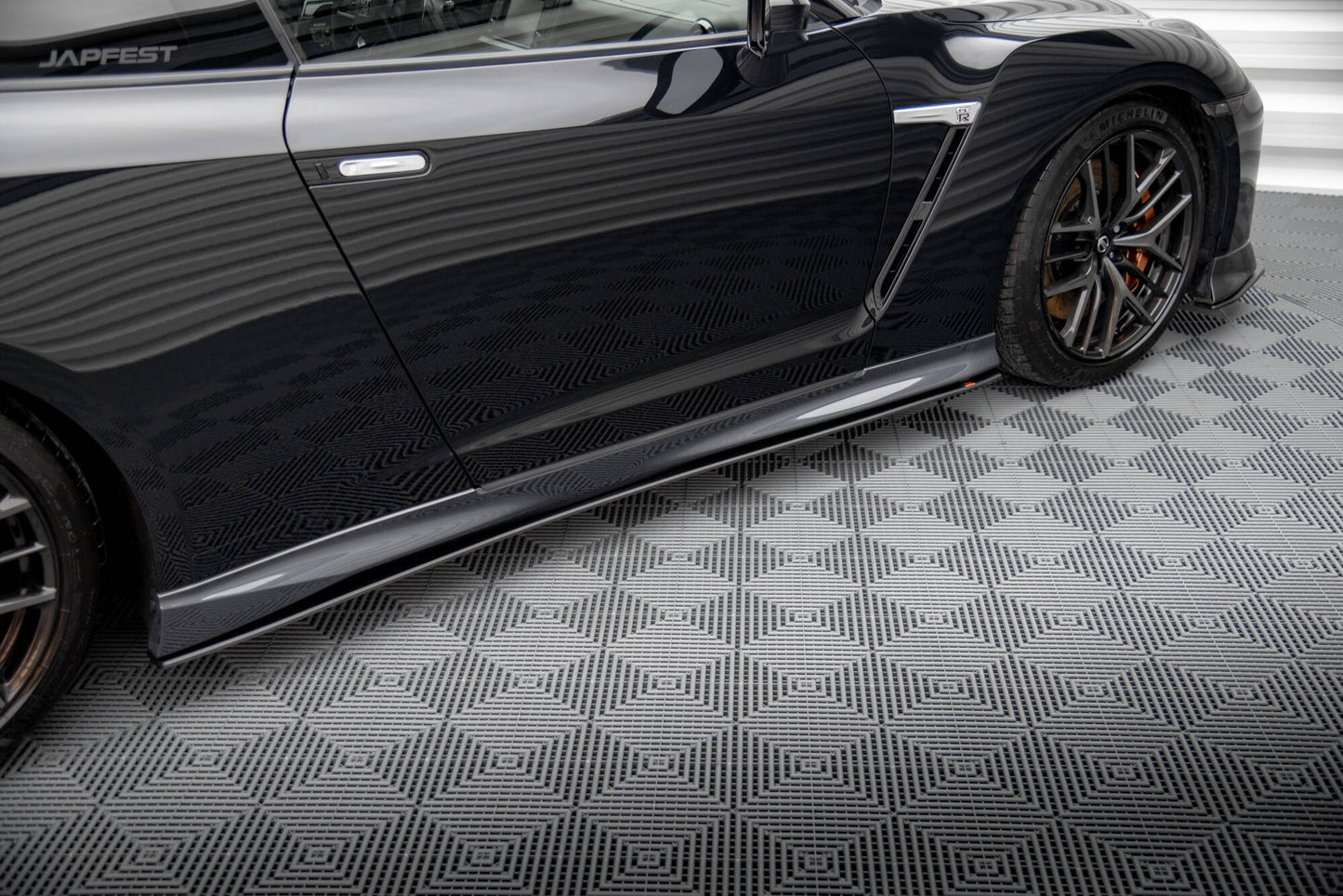 Sideskørter diffuser Street Pro Nissan GTR R35 Facelift