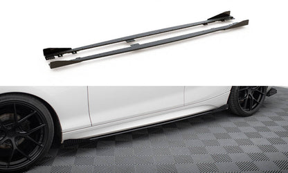 Sideskørter diffuser Street Pro V.2 + Flaps til BMW 1 F20 M135i / M140i / M-Pack