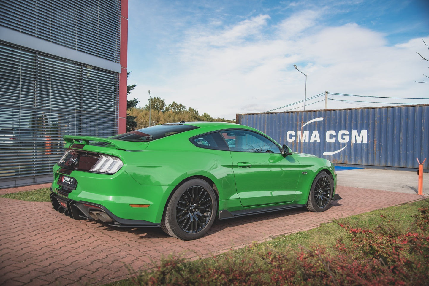 Sideskørter diffuser Street Pro V.2 Ford Mustang GT Mk6 Facelift