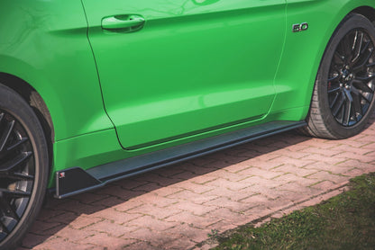 Sideskørter diffuser Street Pro V.2 Ford Mustang GT Mk6 Facelift