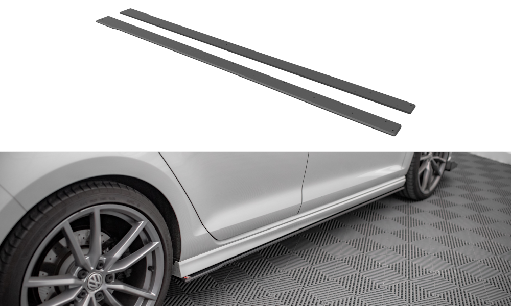 Sideskørter diffuser Street Pro Volkswagen Golf R Mk7