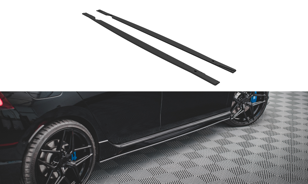 Sideskørter diffuser Street Pro Volkswagen Golf R Mk8