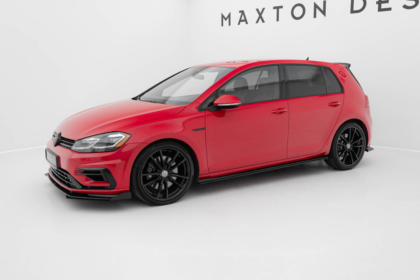 Sideskørter diffuser Street Pro Volkswagen Golf R / R-Line Mk7 Facelift