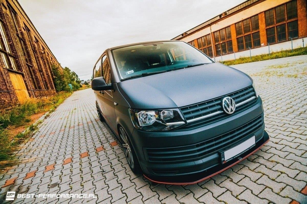 Forreste splitter VOLKSWAGEN T6 v.1