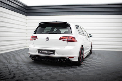 Bagerste diffuser & Bagerste sidesplitter VW GOLF 7 R Hatchback