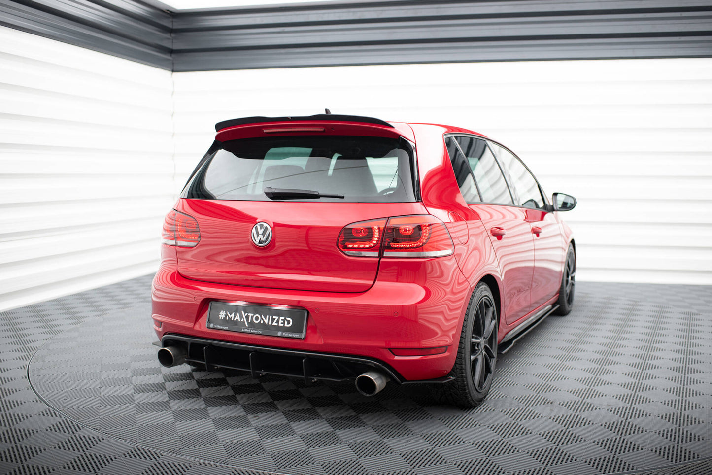 Bagerste diffuser & Bagerste sidesplitter VW GOLF VI GTI / 35TH